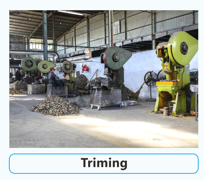 Brass Valve Production Process - triming